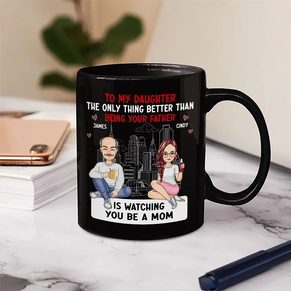 Cartoon Better Than Being Your Mother - Personalized Mug