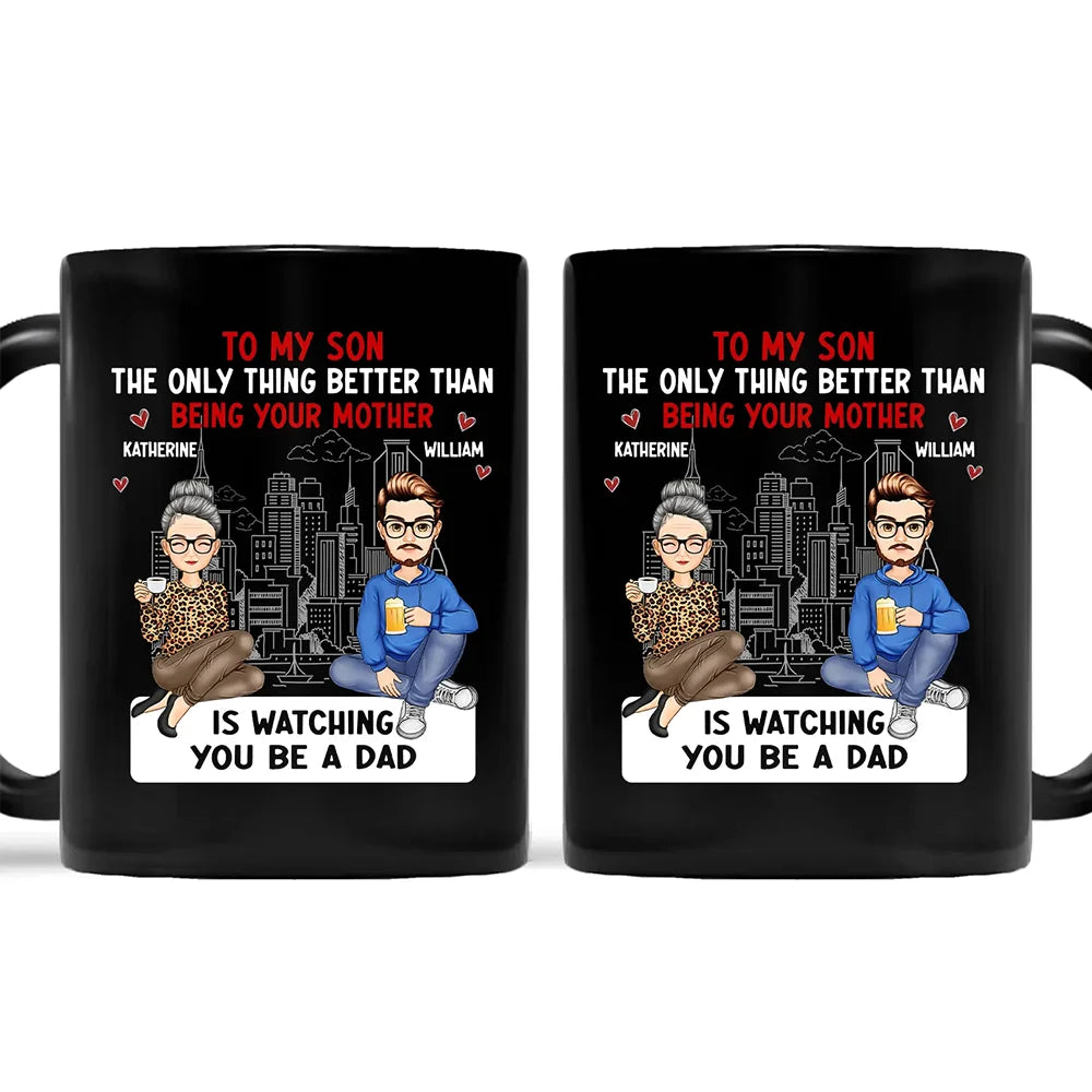 Cartoon Better Than Being Your Mother - Personalized Mug