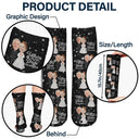Custom Photo Father Of The Bride - Personalized Socks