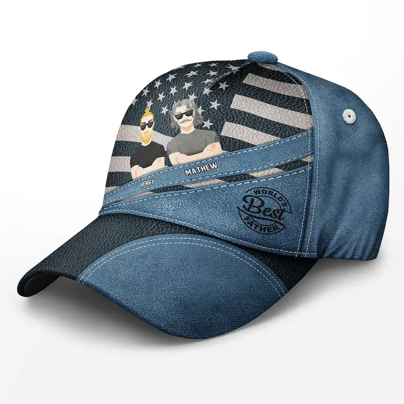 Meilleur papa du monde - Casquette classique personnalisée 