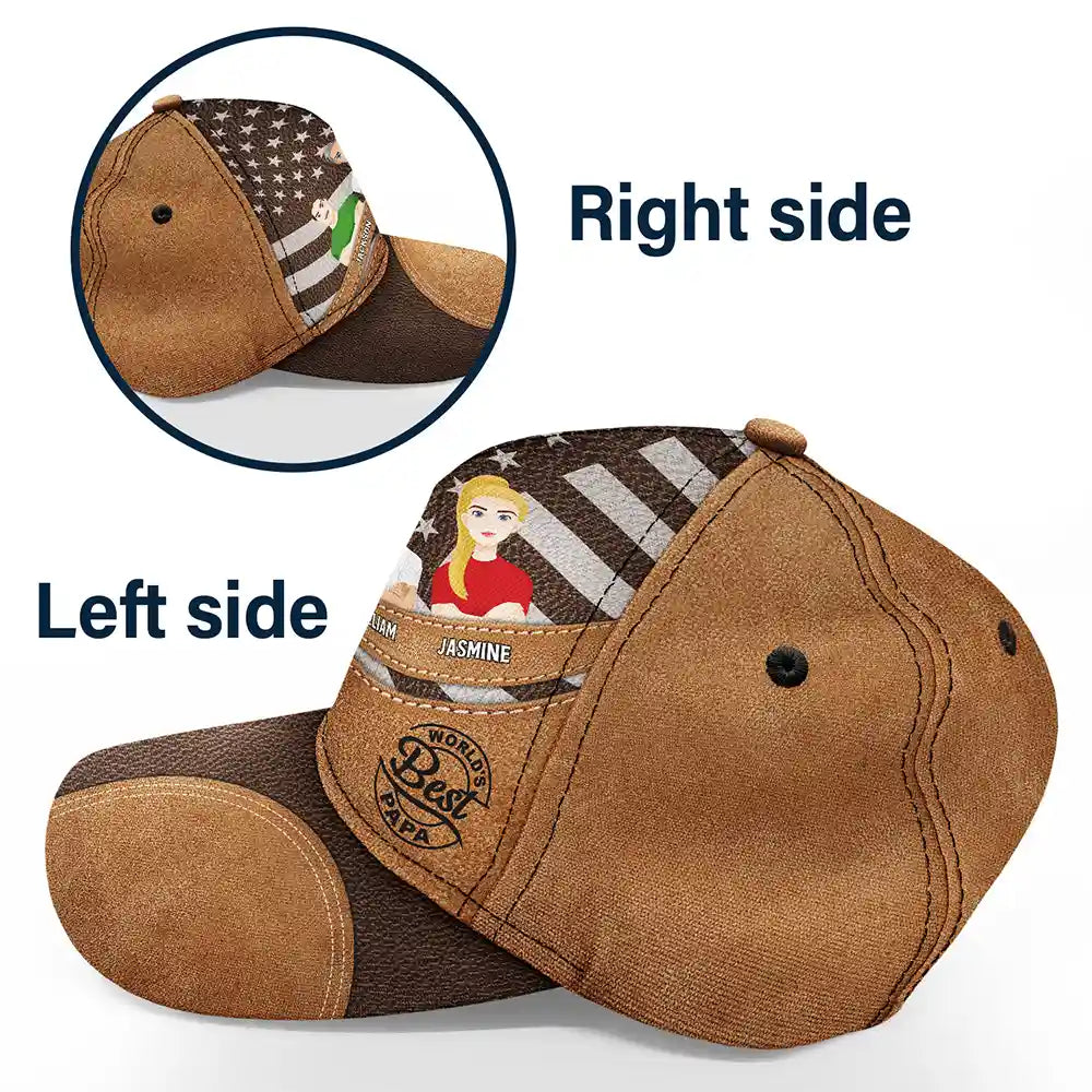 Meilleur papa du monde - Casquette classique personnalisée 