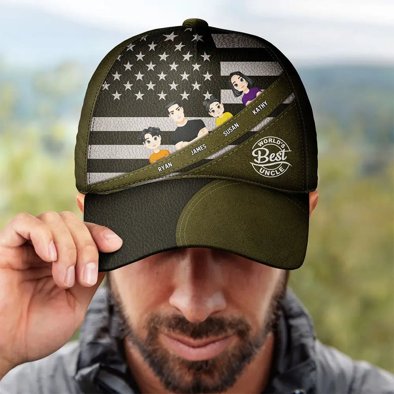 Meilleur papa du monde - Casquette classique personnalisée 