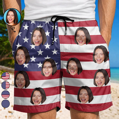 Independence Day Beach Shorts
