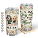 Y2K Bestie I'd Shank For You - Personalized Tumbler