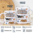 We're Pretty Sure We Own You Dog Lovers - 3D Inflated Effect Printed Mug, Personalized White Edge-to-Edge Mug