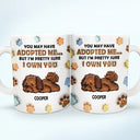 We're Pretty Sure We Own You Dog Lovers - 3D Inflated Effect Printed Mug, Personalized White Edge-to-Edge Mug