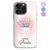 Flower Name Bouquet - Personalized Clear Phone Case