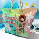 Beach Stuff Summer - Personalized Beach Bag