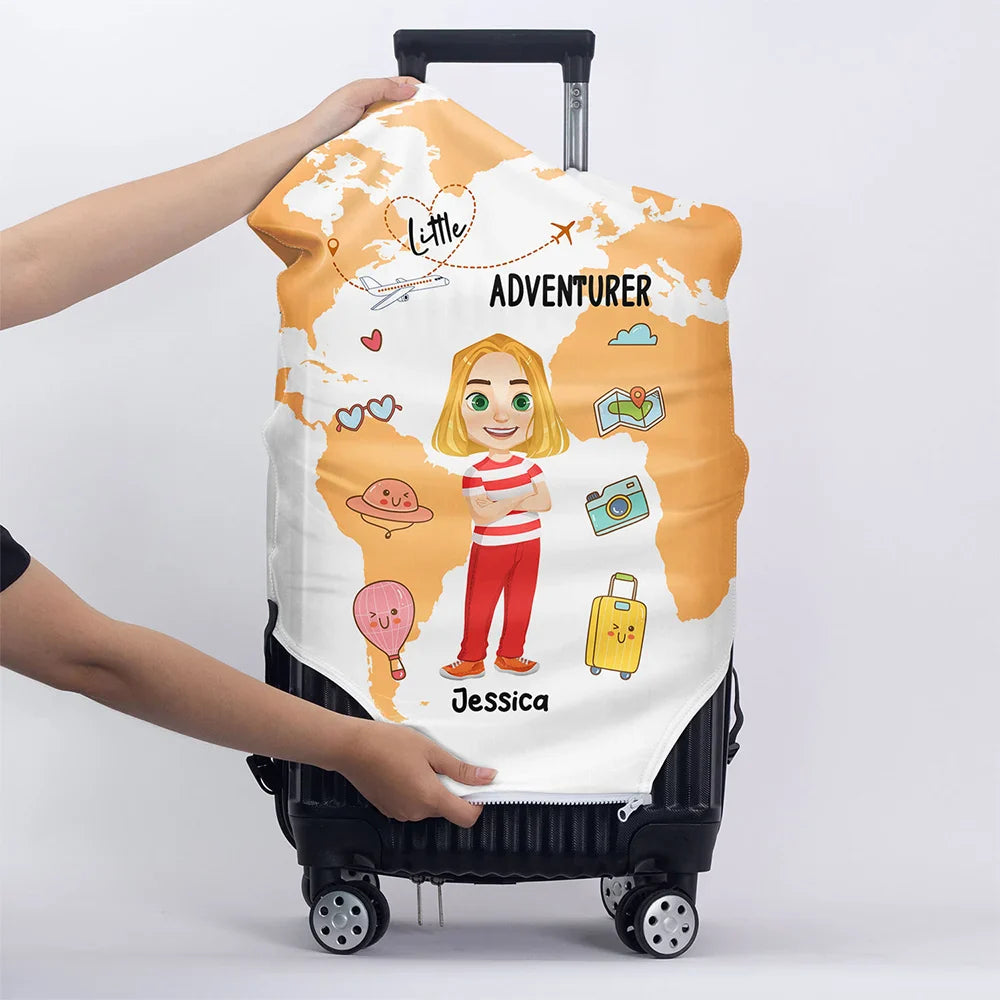 Little Explorer - Personalized Luggage Cover