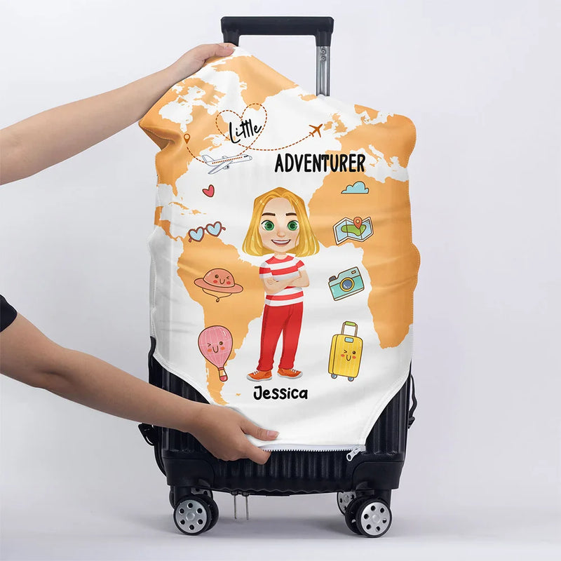 Little Explorer - Personalized Luggage Cover