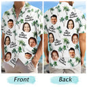 Custom Photo Family Vacation Family Trip - Personalized Hawaiian Shirt