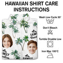 Custom Photo Family Vacation Family Trip - Personalized Hawaiian Shirt