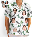 Custom Photo Family Vacation Family Trip - Personalized Hawaiian Shirt