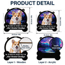 Custom Photo You Were My Favorite Hello - Personalized Window Hanging Suncatcher Ornament