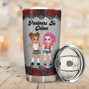 Y2K Bestie Partners In Crime - Personalized Tumbler