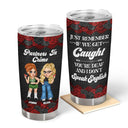 Y2K Bestie Partners In Crime - Personalized Tumbler