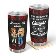 Y2K Bestie Partners In Crime - Personalized Tumbler