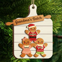 Biscuits Grandma Perfect Batch Icon - Décoration en bois personnalisée à 2 couches 