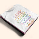 Gift For Kids,Gift For Grandkids,Grandpa,Grandma,Grandkids,Happy - Kid Baby I Am Kind I Am Smart - Personalized Baby Onesie