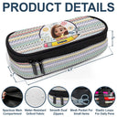 Gift For Kids,Gift For Grandkids,Back To School,Happy - Kid Ready To Crush Hidden Message - Personalized Pencil Case