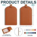 Travel,Gift For Yourself,Gift For Women,Funny - All My Travel Crap - Personalized Leather Luggage Tag