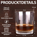Gift For Men,Gift For Father,Gift For Brothers,Gift For Sibling,Cousin,Funny,German,Non-Eng - Glückwunsch Dass Du Mein Bruder Bist Du Glückspilz - Personalisiertes Whiskyglas Mit Gravur