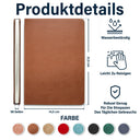 Non-Eng,Gift For Yourself,Gift For Women,Gift For Men,Gifts For Colleagues,Funny - Zeiten In Denen Ich Recht Hatte Und Niemand Zuhörte Lustiges Sarkastisches Buch - Personalisiertes Ledertagebuch