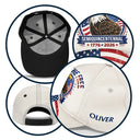 America 250th,Independence Day,Gift For Yourself,Proud,Custom Text - Land Of The Free Independence Day - Personalized Classic Cap