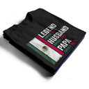 Gift For Father,Gift For Grandpa,Happy,Hispanic - Legend Husband Papa Abuelo Mexican Father Grandfather - Personalized T Shirt