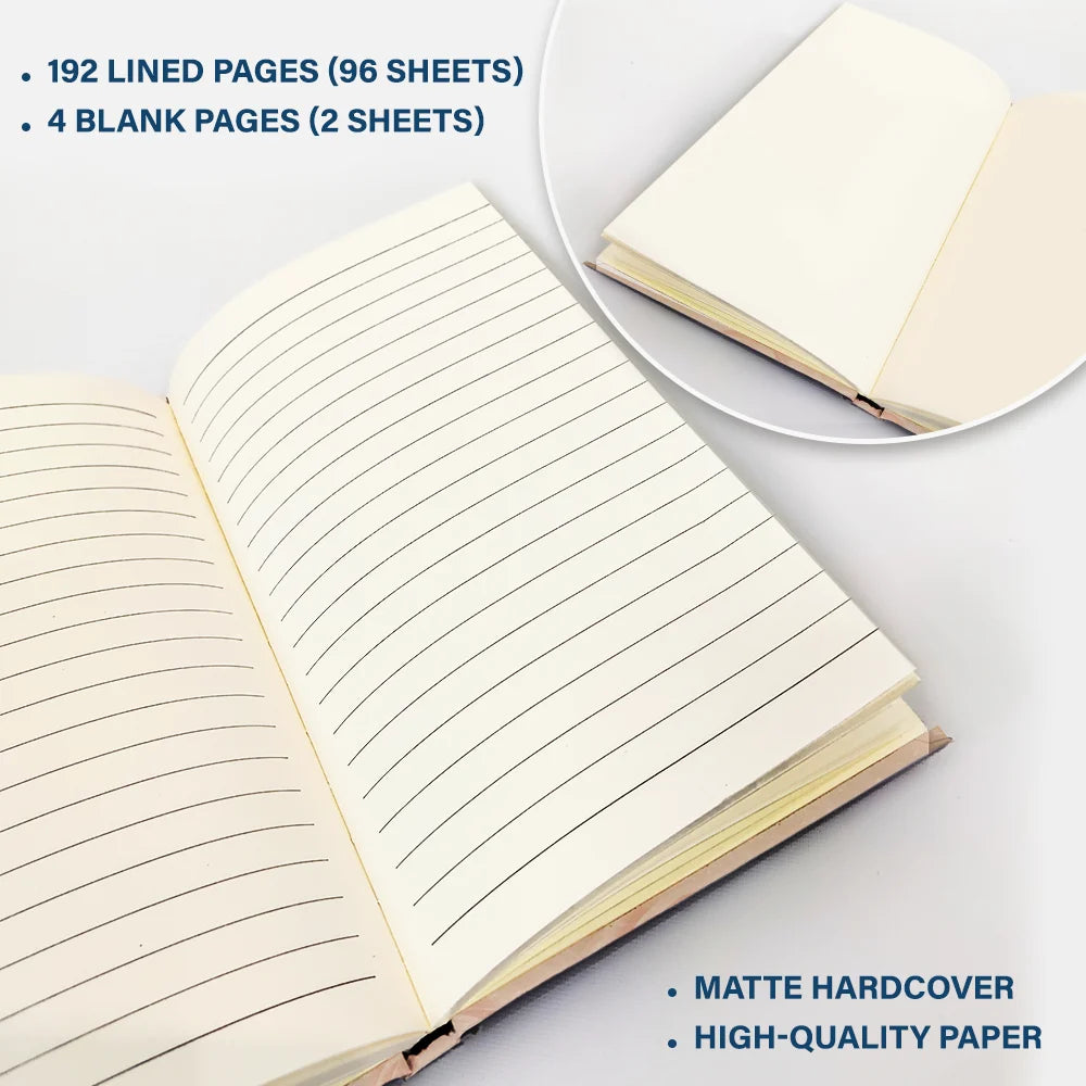 Gift For Mother,Gift For Grandma,Gift For Women,Love - Letter To My Daughter Granddaughter - Personalized Hardcover Journal