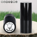 Happy, Sport Dad, Golf, Gift For Father, Gift For Men - Life Is Full Of Choices - Personalized Golf Ball Stamp with Metal Storage Box