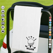 Funny,Golf,Gift For Husband,Gift For Boyfriend,Gift For Yourself,Gift For Men,Gift For Grandpa,Grandpa's Hobby,Gift For Father,Dad's Hobby,Sport Dad - Life Is Full Of Choices - Personalized Golf Towel