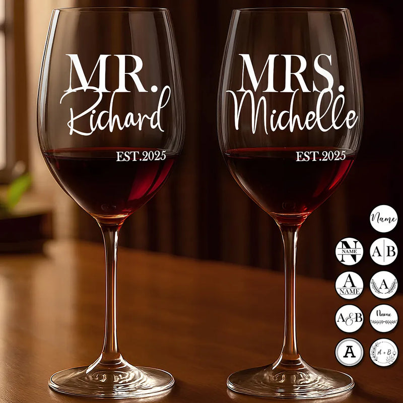 Gift For Yourself,Gift For Women,Gift For Men,Custom Photo,Happy,Gift For Husband,Gift For Wife,Gift For Couples - Life Is Full Of Choices - Personalized Wine Glass