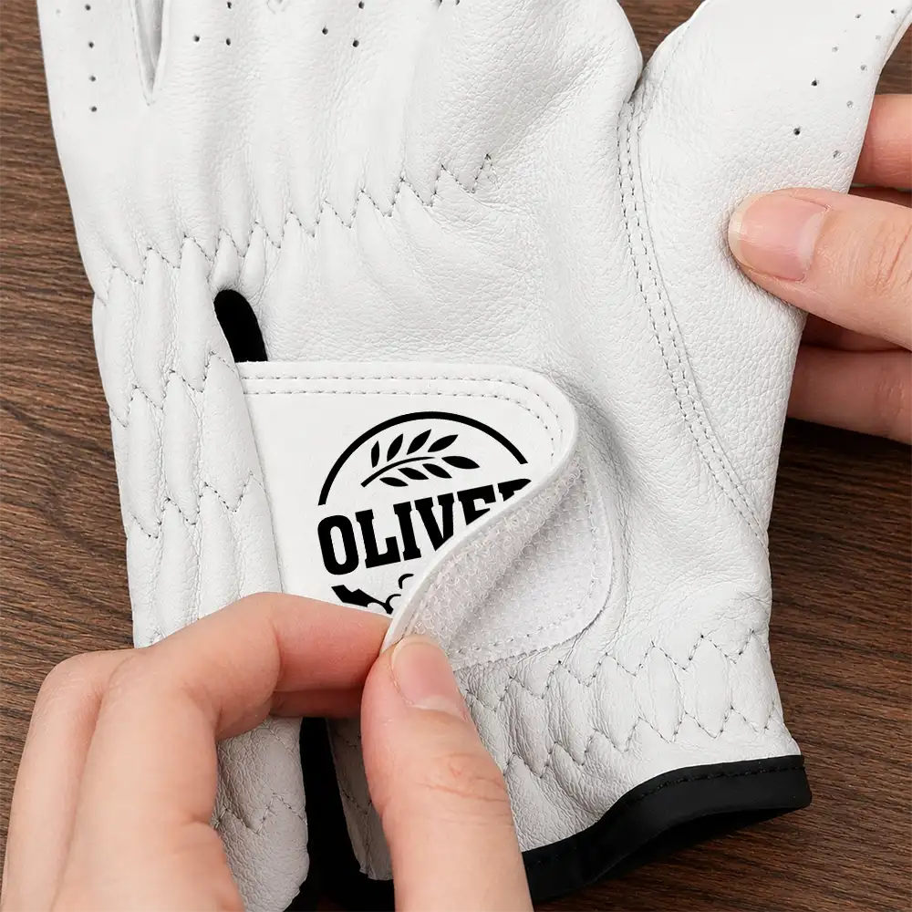 Golf,Gift For Yourself,Playful,Custom Text - Life Is Full Of Choices Golf Monogram - Personalized Golf Glove