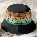 Gift For Women, Dog Mom, Summer, Happy - Living My Best Life - Personalized Bucket Hat