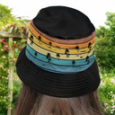 Gift For Women, Dog Mom, Summer, Happy - Living My Best Life - Personalized Bucket Hat