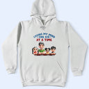 Gift For Father,Dad,Children -Losing My Mind One Kid At A Time - Personalized T Shirt