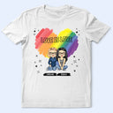 Gift For Couples,LGBT,Gift For Yourself,Love,Gift For Husband,Gift For Wife,Gift For Boyfriend,Gift For Girlfriend - Love Is Love - Personalized T Shirt
