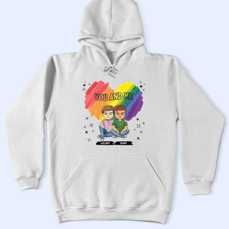 Gift For Couples,LGBT,Gift For Yourself,Love,Gift For Husband,Gift For Wife,Gift For Boyfriend,Gift For Girlfriend - Love Is Love - Personalized T Shirt
