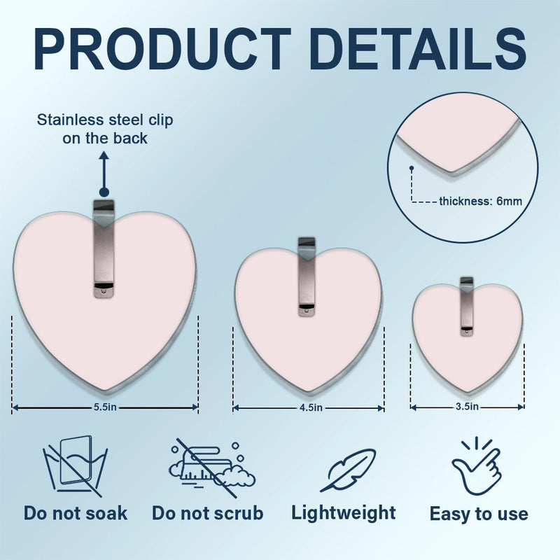 Gift For Couples,Gift For Husband,Gift For Wife,Gift For Boyfriend,Gift For Girlfriend,Funny - Love You With All My Butt - Personalized Custom Shaped Acrylic Car Visor Clip