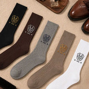 Dog Lovers, Pet Lovers, Adorable, Icon - Lovely Pet Face And Name - Personalized Embroidered Socks
