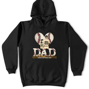 Gift For Father, Love, Baseball - Loving Best Baseball Dad Ever - Personalized T Shirt