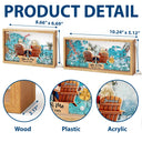 Love,Old Couples,Gift For Husband,Gift For Wife,Gift For Boyfriend,Gift For Girlfriend,Gift For Couples,Non-Eng,Vector - Loving Couple You & Me We Got This - Personalized Flower Light Box