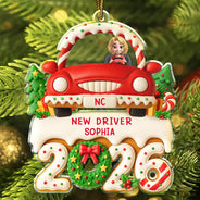 New Driven License - Personalized Custom Shaped Acrylic Ornament