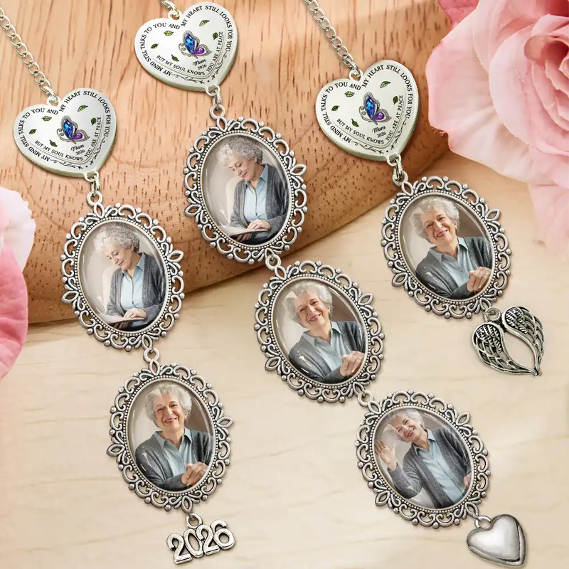 Vector,Photo,Graduation,Memorial,Gift For Yourself,Gift For Daughter,Gift For Son,Sad - Custom Photo My Soul Knows That You Are At Peace - Personalized Graduation Tassel Charm