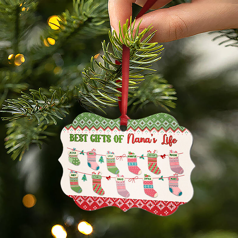 Les plus beaux cadeaux de la vie pour petits-enfants - Cadeau pour grands-parents - Décoration en bois personnalisée, décoration en aluminium