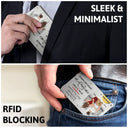 Gift For Couples,Gift For Husband,Gift For Wife,Funny - Couple Little Reminder After Year I Still Love You - Personalized Card Wallet With Money Clip