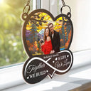 Gift For Couples, Gift For Husband, Gift For Boyfriend - Custom Photo You & Me We Got This Till Our Last Breath Couple - Personalized Window Hanging Suncatcher Ornament