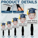 Graduation,Custom Photo,Happy,Gift For Yourself,Family - Custom Photo Childhood Look Who's Graduated - Personalised Graduation Handheld Fan