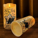 Memorial,Custom Photo,Sad - Custom Photo Memorial You Were The Light Of Our Lives - Personalized Flameless LED Candle